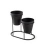 Aberto Design GED-015-A Accesorio decorativo de metal Negro
